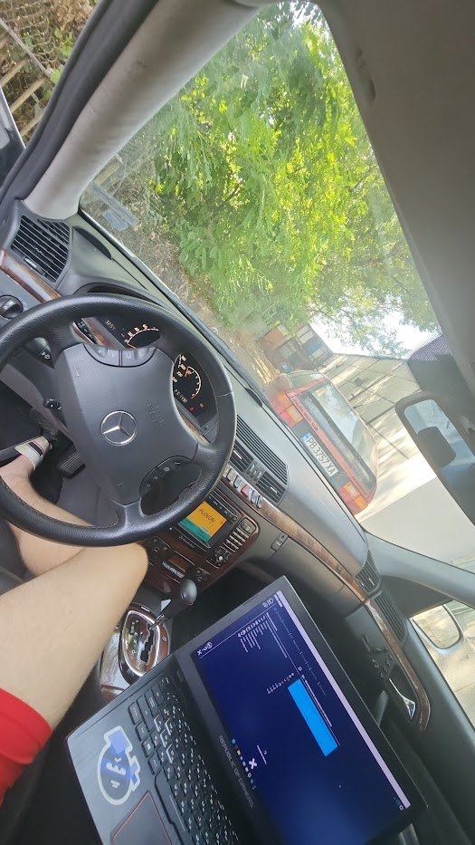 Mercedes-Benz W220 S320 диагностика