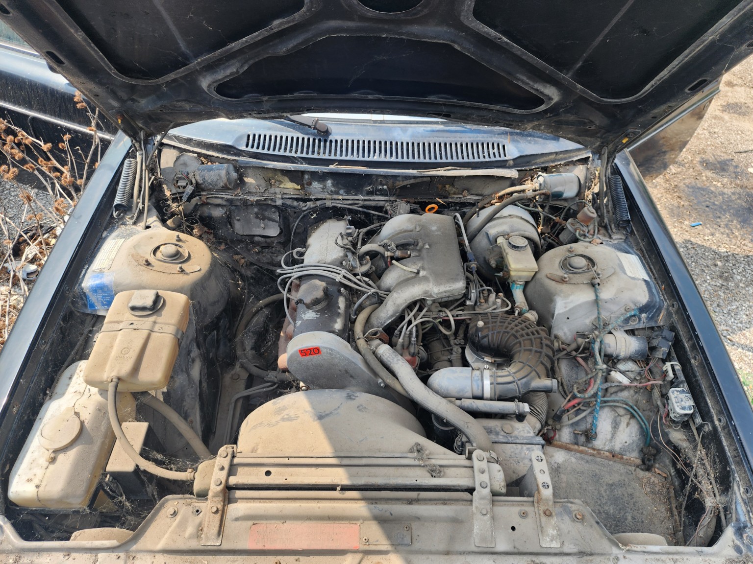 Volvo 244 двигател